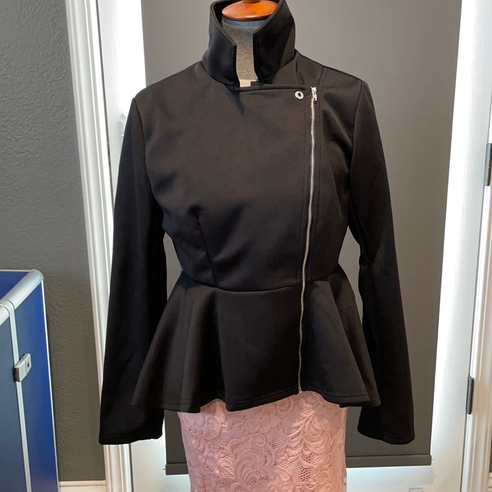 SHEIN PEPLUM STYLE JACKET